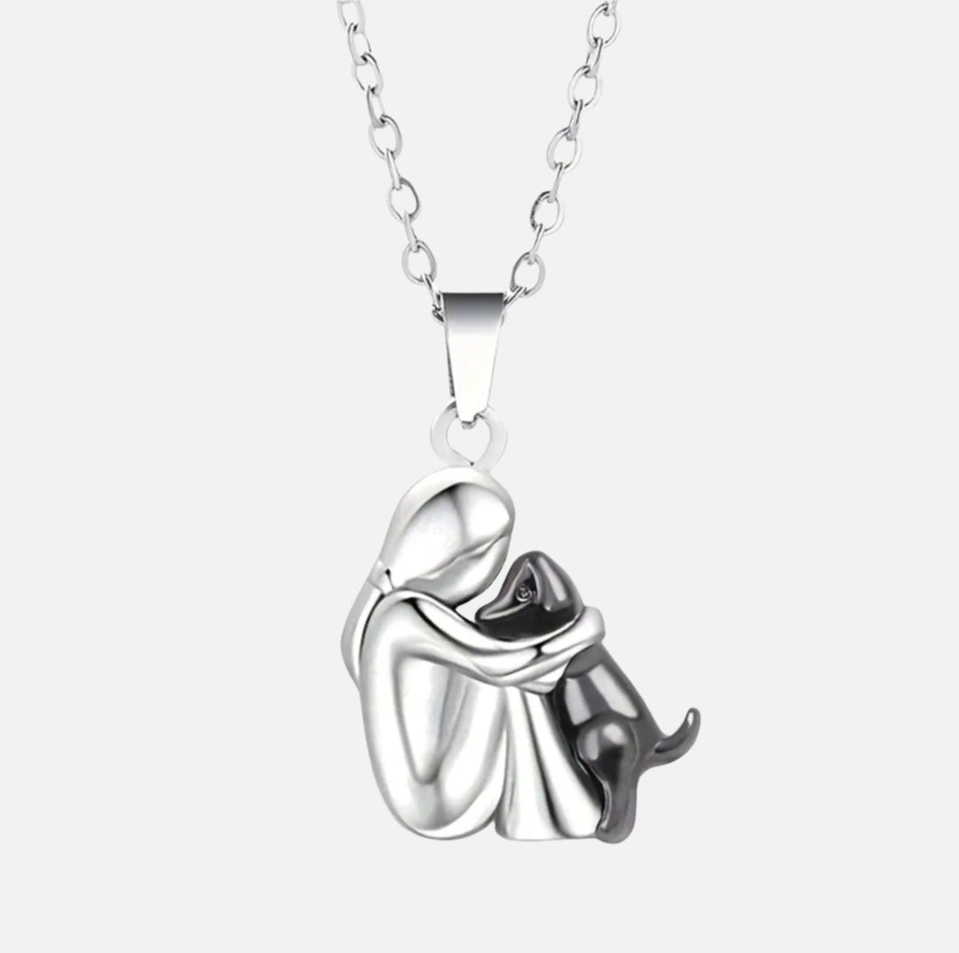 Canine Affection Pendant Necklace