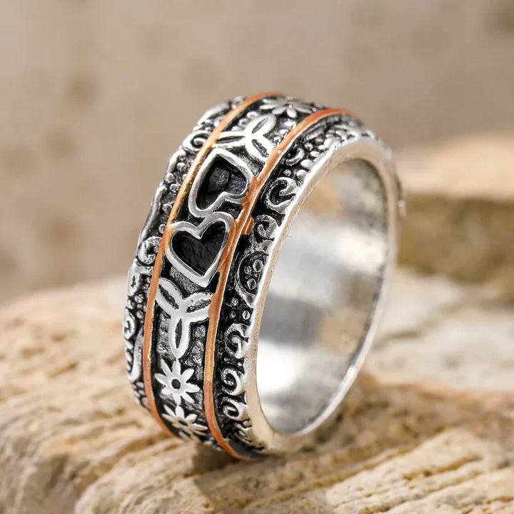Personalized Silver Heritage Band