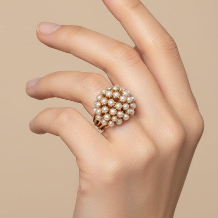 Pearl Inlay Ring