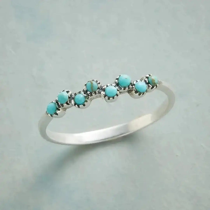 Eternal Turquoise Beaded Band