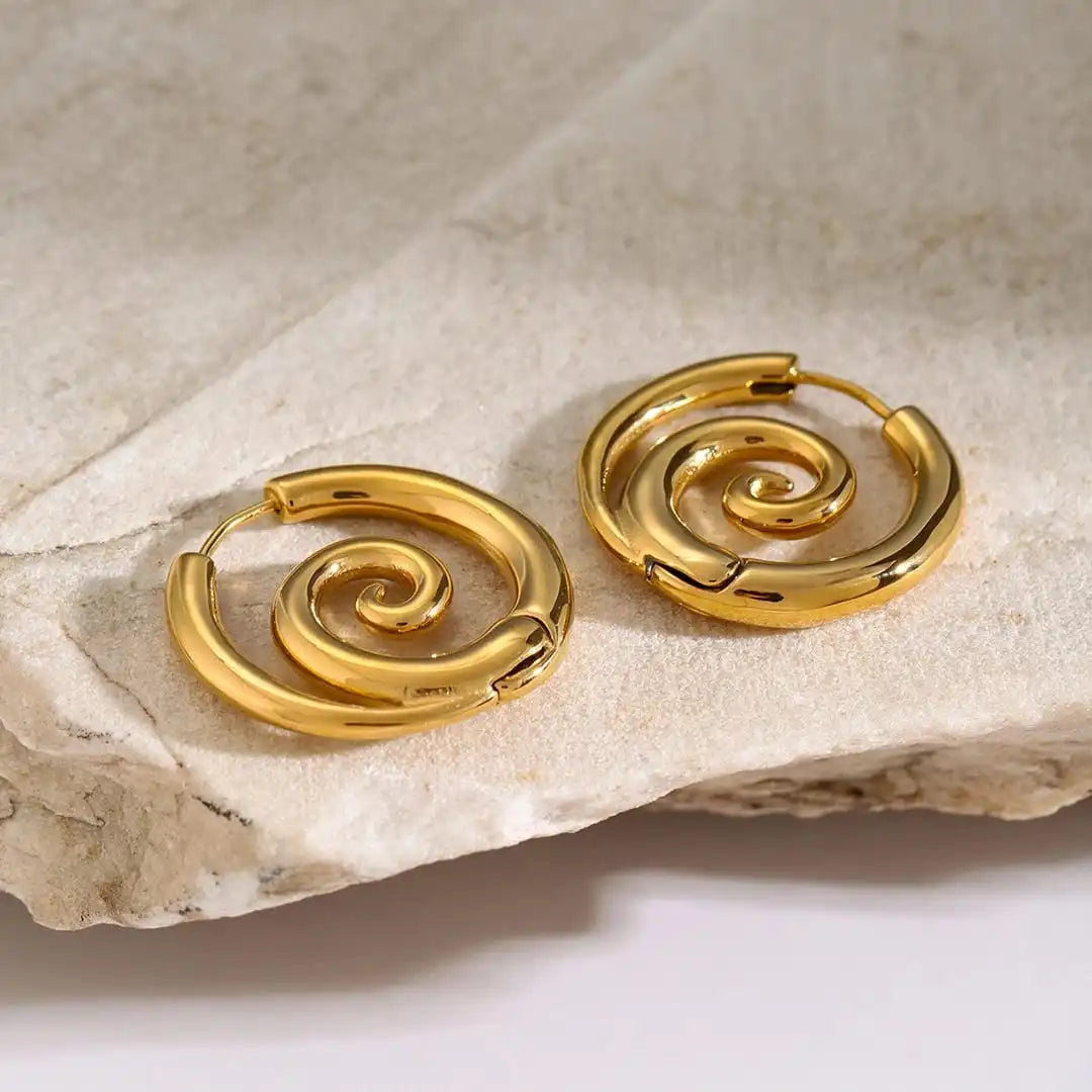 Eternal Gold Twisted Earrings