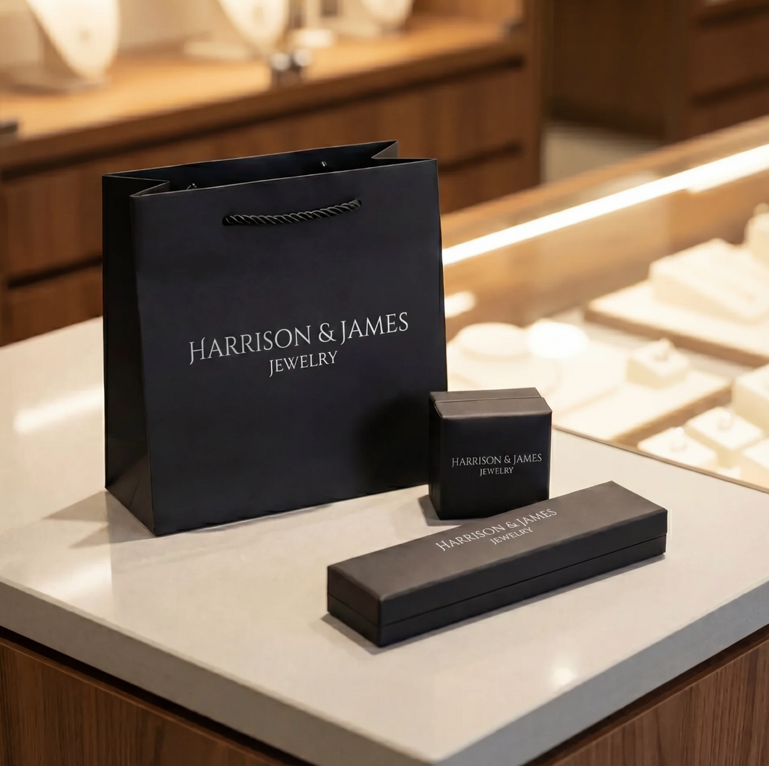 Emerald and Silver Trio Stone Ring
