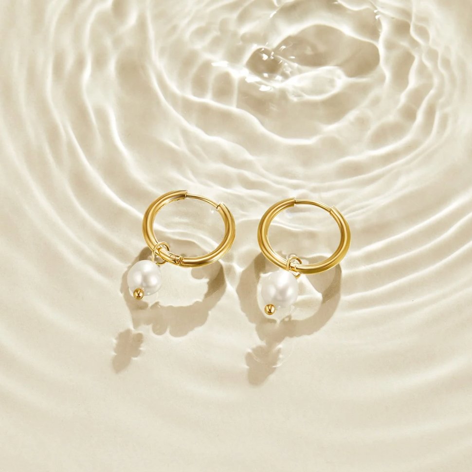 Natural Pearl Earrings