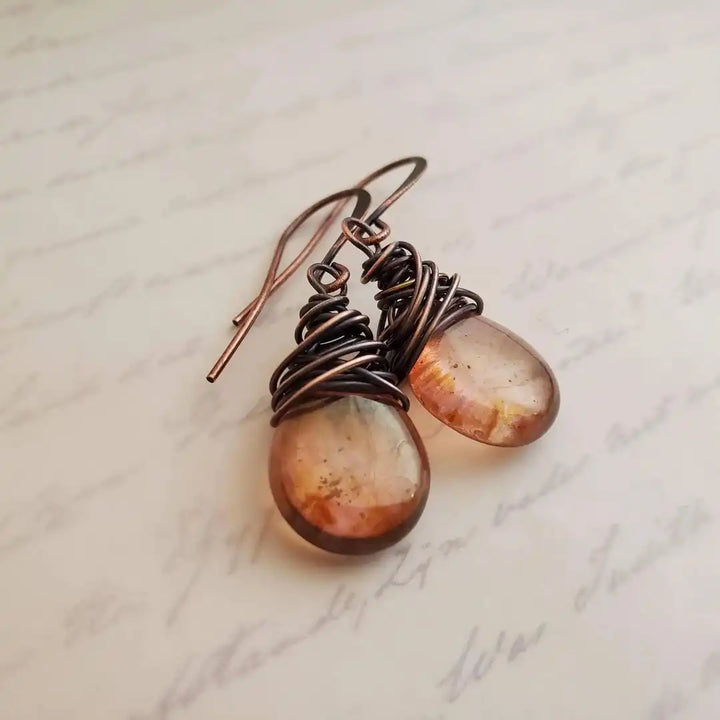 Vintage Firefly-Inspired Earrings