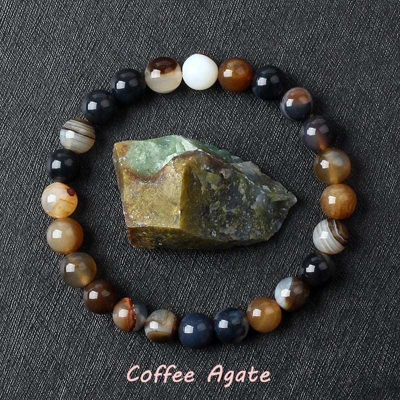 Grounding Comfort Agate Bracelet
